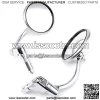 Motorcycle End Bar Mirror 7/8'' 22mm Universal Foldable Motorbike Side Mirror (silver) - Image 3