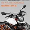 Universal Motorcycle Mirrors,  M8 M10 Threaded Bolt Double Take Mirror,Compatible With Scooter, ATV Kawasaki, Suzuki, Victory - Image 2