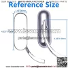 8mm 10mm Motorcycle Oval Rearview Mirrors For Harley Dyna Softail  Touring Kawasaki Suzuki - Image 4