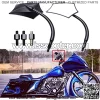 Universal 8MM 10MM Motorcycle Mirrors Rear View Black Compatible with Street Bike Sports Bike Chopper Cruiser Touring - Image 3