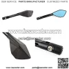 Universal Motorcycle Rearview Side Mirror for Motorbike Mirror Bolt 8MM 10MM (black) - Image 4