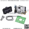 15mm Carburetor Upgrade Kit Air Filter Set Compatible with 2 Stroke 43cc 47cc 49cc Standup Gas Scooter ATV Quad Pocket Bike XG-550 BladeZ Moby X Blue - Image 3