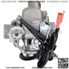 GY6 150CC Carburetor 26mm Carb & Intake Manifold+42mm air filter Compatible with GY6 125cc 150cc 152QMI 152QMJ 157QMI 157QMJ Engine Kazuma Go Kart - Image 4