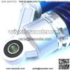 NHPJ one Pair 320mm Universal Motorcycle Rear Air Shock Absorbers for most 150cc~750cc Sport bikes / ATV Go Kart Quad Dirt Sport Bikes   blue&silver) - Image 3