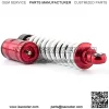 Motorcycle Rear Air Shock 12.6" 320mm Absorbers Pair Replacement Suspension Universal Compatible For Go Kart 2 pcs (Red) - Image 3