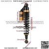 Pair Universal 360mm 540LBS Motorcycle Air Shock Absorbers Rear Suspension Fit for ATV Scooter Dirt Pit Street Bike Shock Absorbers Motorcycle Shock Absorber - Image 4