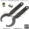 Universal 280mm Motorcycle Air Shock Absorber Rear Suspension Motor Scooter ATV Quad (Color : C) - Image 4