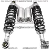 320 mm Motorcycle Air Shocks Absorber Fit for Honda Yamaha Kawasaki Suzuki ATV Go Kart Quad Dirt Sport Bikes(Black/Silvery,1 Pair) - Image 4