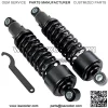 298mm 12" Motorcycle Scooter Rear Shock Absorber Damper Fits Harley Davidson, Black(A Pair) - Image 4
