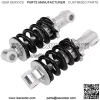 Amortiguador de choque de bicicleta, 2 piezas de 400 libras de carga, 4.9 pulgadas, amortiguador de motocicleta ajustable de alta dureza para scooter el  ctrico de 47 cc 49 cc Super Minimoto