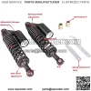 one Pair 320mm Universal Motorcycle Rear Air Shock Absorbers for most 150cc~750cc Sport bikes / ATV Go Kart Quad Dirt Sport Bikes-full black - Image 2