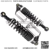 Pair 320mm Universal Motorcycle Rear Air Shock Absorbers for ATV Go Kart Quad Dirt Sport Bikes ( black&silver) - Image 2