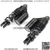 Motorcycle New Pair 9.25 inches 235mm Fork Clevis Ends Air Gas Shock Absorbers Replacement Universal Fit for Suzuki Kawasaki Scooter Atv Quad Dirt Sport Bike Go Kart Black - Image 2