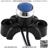 Motorcycle ATV 7/8" Handlebar Control Switch, Handlebars Mount Engine Start Stop Kill Button Switch for Pit Dirt Bike ATV Quad(E) - Image 4