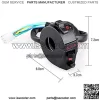 7/8" 22mm Pair Motorcycle Handlebar Switch 12V Handlebar Horn High/Low Beam Turn Signal Switch Control for Motorbike - Left & Right - Image 2