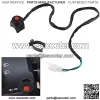 Rm 125 Kill Switch - Motorcycle Handlebar Switch Engine Start Kill ON Off Switch Horn Flashlight Headlight Control for Motorcycle, Scooter, ATV with a 22mm Diameter Handlebar - Image 3