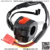 Handle Combination Switch 2X Universal 7/8" Motorcycle Handlebar Horn Turn Signal Light Control Switch for Kawasaki for Yamaha - Image 2