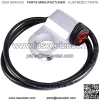 12V 16A Motorcycle Motorbike Waterproof Handlebar Headlight Fog Spot Light On Off Switch (Silver) - Image 2