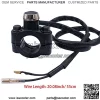 12V Motorcycle Handlebar Push Switch Engine Stop Start Kill Switch 7/8inch 22mm with Mounting Backplate for ATV,Dirt Pit Bike,Scooter,Quad Switch K-035-ZS - Image 4