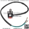Motorcycle Handlebar Control Switch 1pc Motorcycle Start Stop Switch Button 22mm Handlebar for Scooter Dirt Bike ATV Quad Motocross Accessories for Motorcycle Handlebar - Image 2