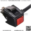 Motorcycle Handlebar Control Switch 1pc Motorcycle Start Stop Switch Button 22mm Handlebar for Scooter Dirt Bike ATV Quad Motocross Accessories for Motorcycle Handlebar - Image 4