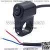 7/8  12v Motorcycle ATV Handlebar Push Button Switch - Image 3