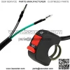 Universal Handlebar Motorcycle Switch ON/OFF Button Bullet Connector 12V Bike Handle Bar Stop Switch For LED Spotlight - Image 3
