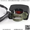 Universal Handlebar Motorcycle Switch ON/OFF Button Bullet Connector 12V Bike Handle Bar Stop Switch For LED Spotlight - Image 4