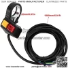 7/8in Turn Signal Switch Motorcycle, with Horn and Headlight Switch 1800mm Wire Length Universal for Motorcycles Scooters - Image 2