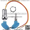 2 Pack 2 Wires Ignition Switch Key Starter Switch with 4 Keys  On-Off for Electric Scooter ATV Moped Go Kart - Image 2
