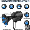 Electric Bike Horn 120DB Electronic Bicycle Bell with Easy Install 300mAh Button Battery Operated, IPX4 Waterproof, Fixed Anti-Slip Pad for for Adults or Kids Bikes - Road, Mountain,Scooter or Beach C - Image 2