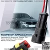 2 Pin Connector waterproof Connector,Male and Female Way 16 AWG wire Suitable for car Truck, boat and Other wire Connection (5 kit) - Image 3