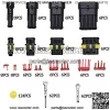 352Pcs Waterproof Car Electrical Connector Kit, 1/2/3/4 Pin Way Terminal Wire Connector Plug For Car Motorcycle Truck Boats Scooter - Image 2