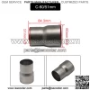 Motorcycle modified exhaust pipe 61MM to 51mm to 38MM transfer interface Scorpio Yoshimura muffler adapter plug - Image 4