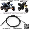 Break+Cable+For+Drum+Brake+Mini+Bike-75.6" Rear Brake Cable, Universal Rear Drum Brake Cable Fit for GY6 Chinese Scooter Mopeds 50cc 125cc 150cc 250cc Mini Bike ATV Scooter Dirt Bike - Image 2