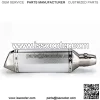 Universal Stainless Steel 1.5-2" (38-51mm) Inlet Motorcycles Exhaust Pipe with Removable DB Killer for Dirt Bike Street Bike Scooter ATV Racing - Image 2
