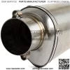 Universal Stainless Steel 38-51MM Exhaust Pipe Slip-On with Removable DB Killer Compatible with Scooter Motor Dirt Bike Street Bike ATV Quad - Image 4