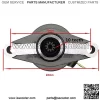 10 Teeth 12V Electric Starter Motor for GY6 50cc Scooter Moped Parts 4-stroke QMB139 Engines - Image 3