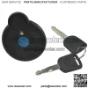 Motorcycle set lock cross-border e-commerce B08 B09 electric door lock fuel tank lock GY650 125 scooter set lock - Image 4