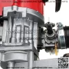 49cc 2 Stroke Racing Engine Motor Cylinder for Air Cooled Pocket Bike Mini Dirt Bike ATV Scooter T8F 14 teeth Gear Box Recoil Pull Start Racing Air Filter & Handle Bar & Throttle Cable - Image 4