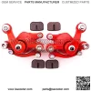 Pinzas de Fde Disco Izquierda y Derecha + Pastillas de FApta for Bicicleta de Bolsillo Chino Mini Dirt Bike Goped Scooter Canal DE IR Kart reemplazo de Piezas