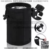 Accmor Bike Cup Holder, Bar Cup Holder, Universal Oxford Fabric Drink Cup Can Holder for Stroller, Bicycle, Wheelchair, , Trolleys, Motorcycle, ATV, Scooter, Boat, Golf Cart,Black,10% coupon app