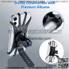 Bike Phone Mount, VUP Universal Bike Cell Phone Holder, 360   Rotatable, Silicone Bicycle Phone Mount Compatible with iPhone 12/Pro/mini/11/Xs/Max/Xr/X/7/8/Plus, 4.0''~6.7'' Cellphones,6% coupon applie - Image 2