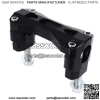 Montaje de abrazadera de elevadores de manillar abrazadera de base de presi  n de motocicleta alumi  Abrazadera de prensa de motocicleta CNC
