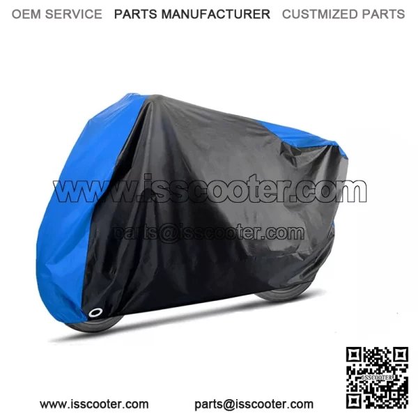 Motorcycle over aterproof V ust rotect or cooter oped utdoor torage