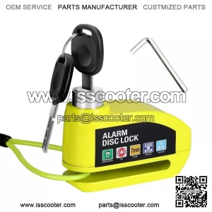 Anti-theft rake isc ock heel larm ecurity ock or otorbike ike cooter