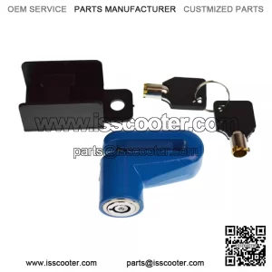 Anti heft rake heel isk ock or otorcycle, cooter, icycle lue