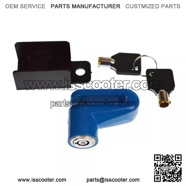 Anti heft rake heel isk ock or otorcycle, cooter, icycle lue