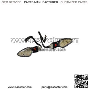 Amber LED Turn Signal Lights for Scooters (Set of 2)