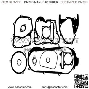 Gasket Set for GY6B Short Case Engines with 170cc and 180cc Big Bore Kits